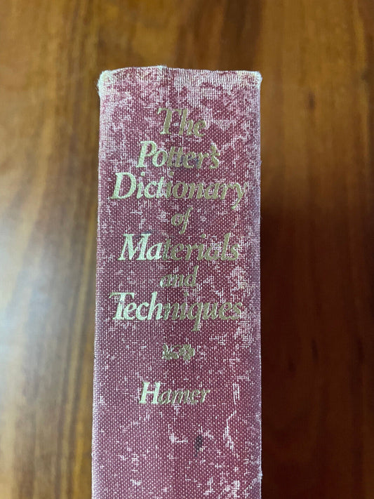 The Potter's Dictionary of Materials and Techniques by Frank Hamer