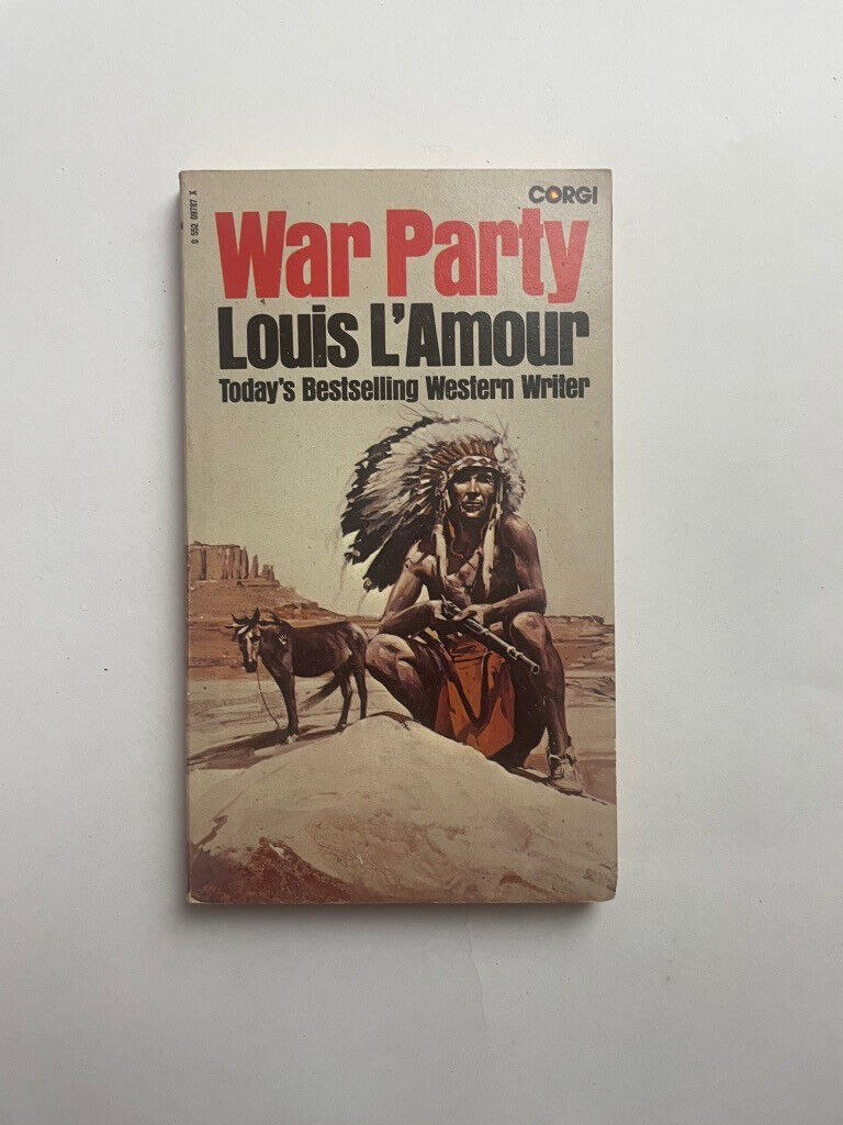 Three Louis L'Amour paperbacks Flint, Son of a Wanted Man, War Party