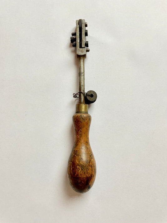 Vintage 9" Leather Embossing Tool