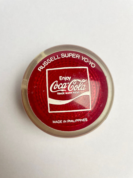 Vintage Coca-Cola Russell Super Yo-Yo 1970s Made in Philippines