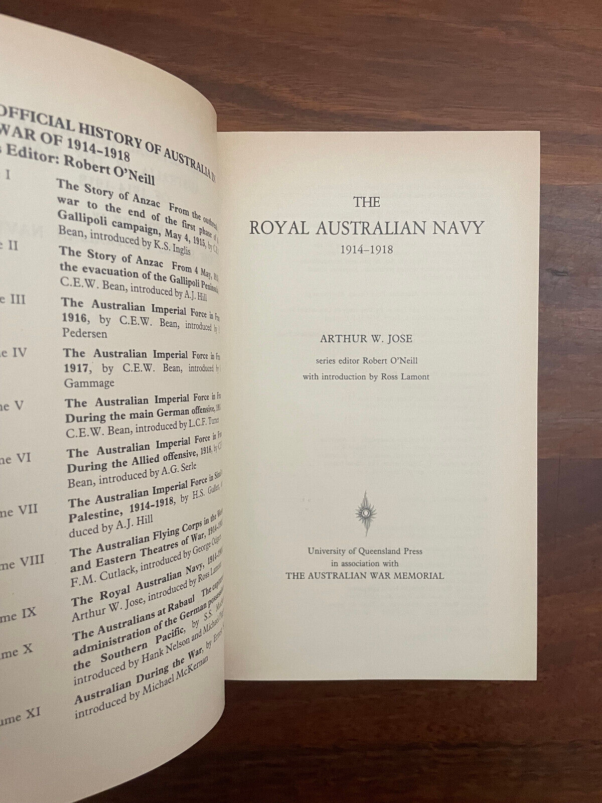 Volume IX – The Royal Australian Navy