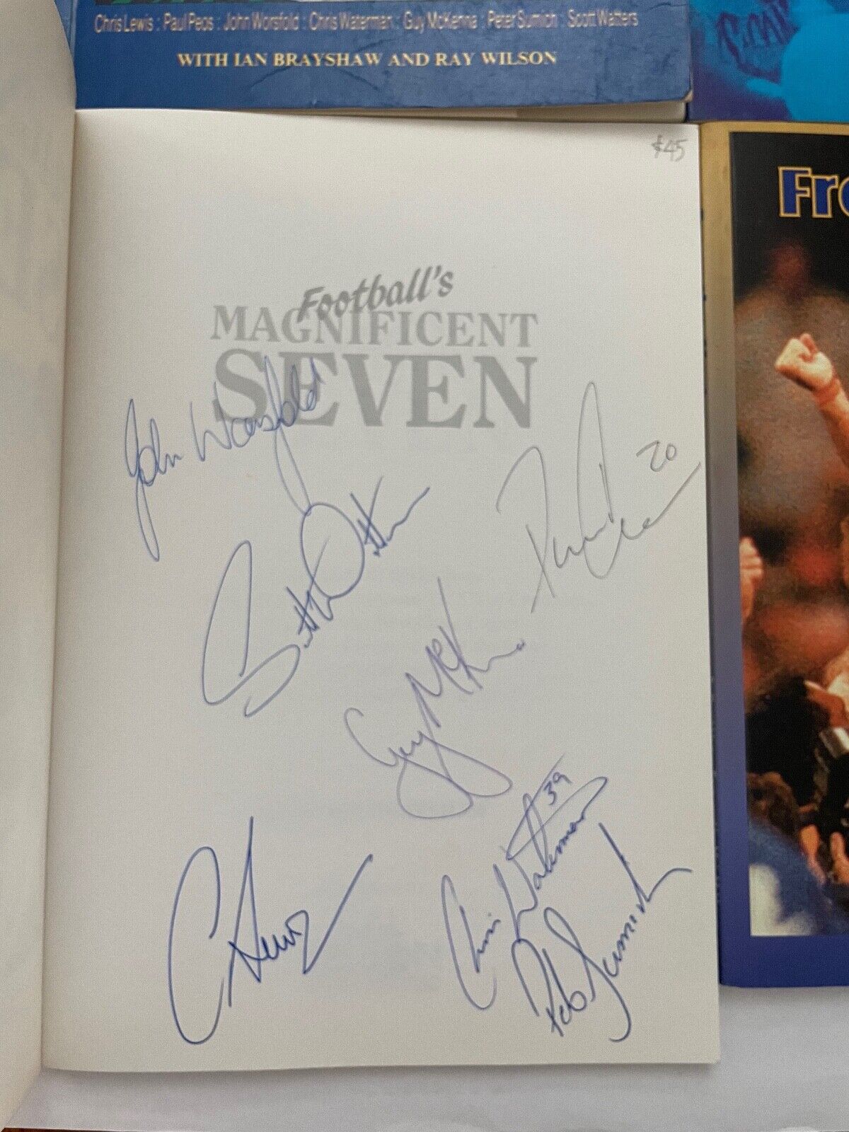 Magnificent Seven 1 & 2, Eaglesmania, From the Hart, 1992 envelopes x 2 - signed