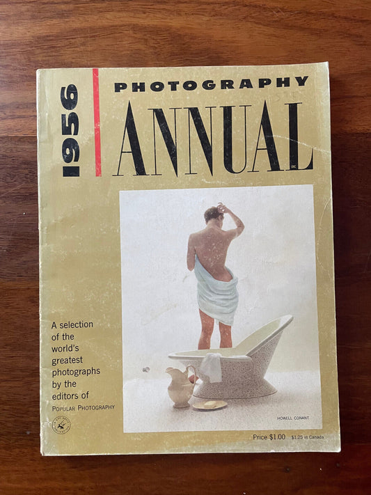Vintage PHOTOGRAPHY ANNUAL 1956 Popular Photography Magazine 250 Pages