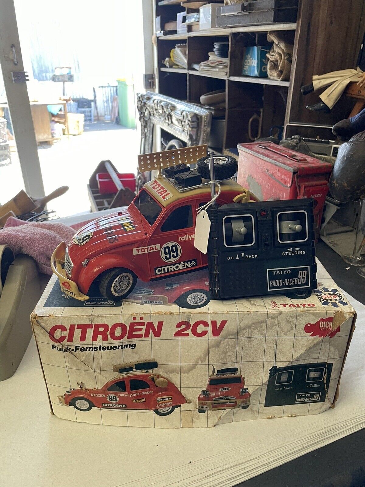 Taiyo Dakar Rally 2CV Remote Control Car