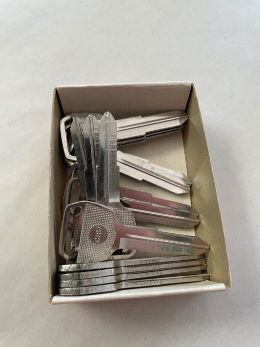 Edmonds C187 blank keys x 18 off original hardware Australia
