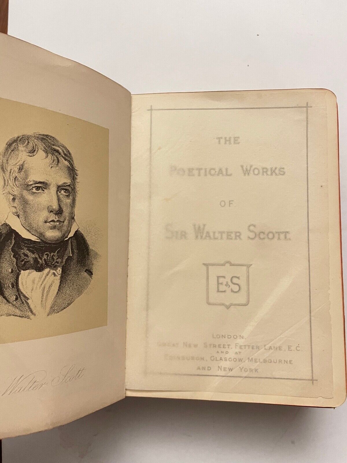The Poetical Works of Sir Walter Scott 1870