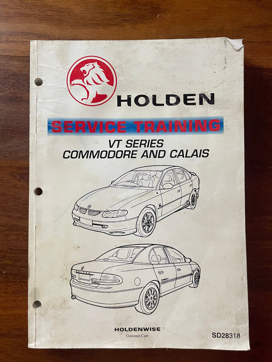 Holden COMMODORE / CALAIS  " VT series "  1997 Original SERVICE TRAINING MANUAL